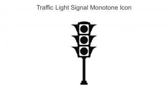 Traffic Light Signal Monotone Icon In Powerpoint Pptx Png And Editable Eps Format