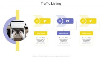 Traffic Listing In Powerpoint And Google Slides Cpb