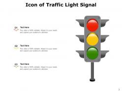 Traffic Signal Background Street Highway Shadow Icon