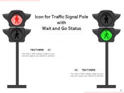Traffic Signal Gesture Individual Positions Directional Symbols Indication