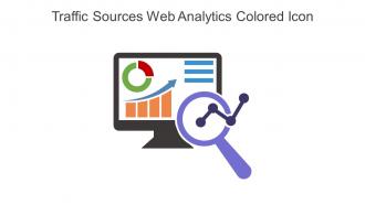 Traffic Sources Web Analytics Colored Icon In Powerpoint Pptx Png And Editable Eps Format