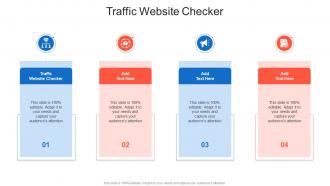 Traffic Website Checker In Powerpoint And Google Slides Cpb