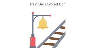 Train Bell Colored Icon In Powerpoint Pptx Png And Editable Eps Format