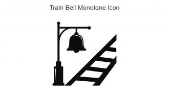 Train Bell Monotone Icon In Powerpoint Pptx Png And Editable Eps Format