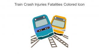Train Crash Injuries Fatalities Colored Icon In Powerpoint Pptx Png And Editable Eps Format