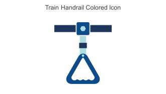 Train Handrail Colored Icon In Powerpoint Pptx Png And Editable Eps Format