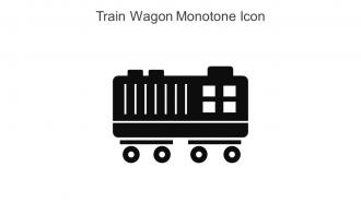Train Wagon Monotone Icon In Powerpoint Pptx Png And Editable Eps Format