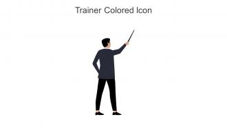 Trainer Colored Icon In Powerpoint Pptx Png And Editable Eps Format