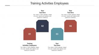 Training activities employees ppt powerpoint presentation styles samples cpb