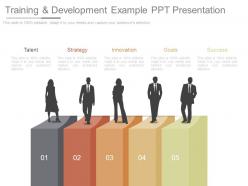 Training and development example ppt presentation