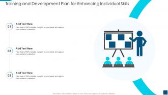 Training And Development Plan For Enhancing Individual Skills
