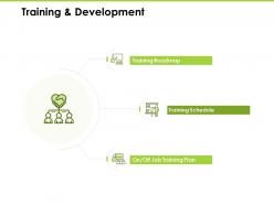 Training and development roadmap ppt presentation summary show