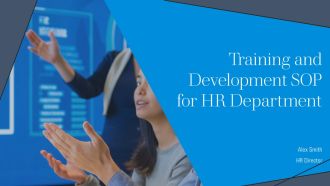 Training And Development SOP For HR Department PPT Presentation AT