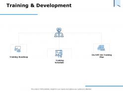 Training and development training roadmap ppt powerpoint presentation portfolio smartart