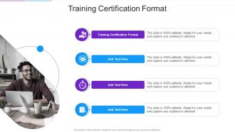Training Certification Format In Powerpoint And Google Slides Cpb