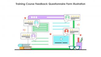 Training Course Feedback Questionnaire Form Illustration