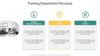 Training Department Structure In Powerpoint And Google Slides Cpb