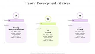 Training Development Initiatives In Powerpoint And Google Slides Cpb