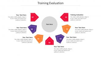 Training evaluation ppt powerpoint presentation icon deck cpb