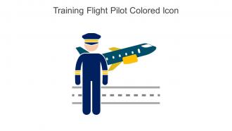 Training Flight Pilot Colored Icon In Powerpoint Pptx Png And Editable Eps Format