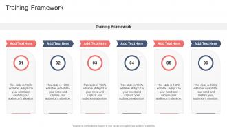 Training Framework In Powerpoint And Google Slides Cpb