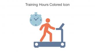 Training Hours Colored Icon In Powerpoint Pptx Png And Editable Eps Format
