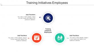 Training Initiatives Employees In Powerpoint And Google Slides Cpb