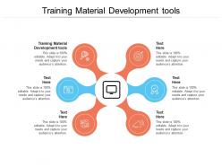 Training material development tools ppt powerpoint presentation gallery elements cpb