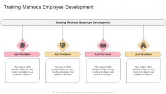 Training Methods Employee Development In Powerpoint And Google Slides Cpb