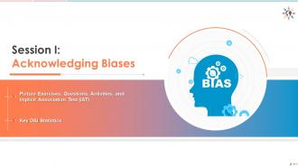 Training module on diversity and inclusion acknowledge the bias edu ppt