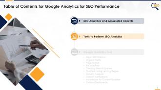 Google Analytics For SEO Training Module On Search Engine Optimisation Edu Ppt