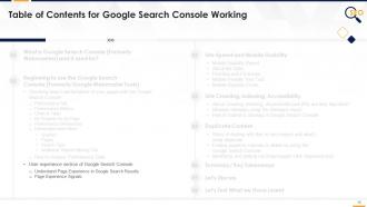 Google Search Console For SEO Training Module On Search Engine Optimisation Edu Ppt