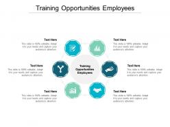 Training opportunities employees ppt powerpoint presentation infographic template show cpb