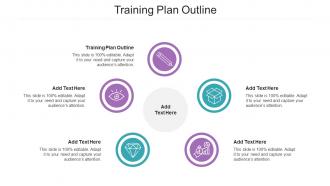 Training Plan Outline Ppt Powerpoint Presentation Infographic Template Layout Cpb