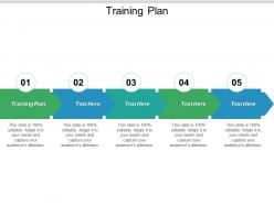 Training plan ppt powerpoint presentation show ideas cpb