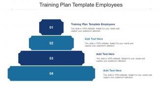Training Plan Template Employees Ppt Powerpoint Presentation Graphics Cpb