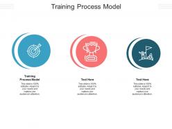 Training process model ppt powerpoint presentation icon grid cpb