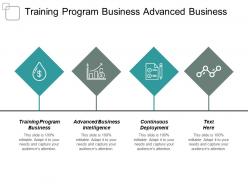 Training program business advanced business intelligence continuous deployment cpb