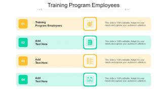 Training Program Employees In Powerpoint And Google Slides Cpb