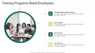 Training Programs Retail Employees In Powerpoint And Google Slides Cpb