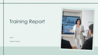 Training Report PPT Graphics ACP