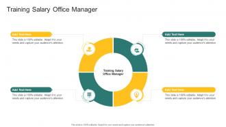 Training Salary Office Manager In Powerpoint And Google Slides Cpb