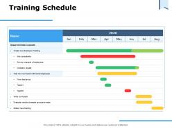 Training Schedule Compare Results Ppt Powerpoint Presentation Icon Background