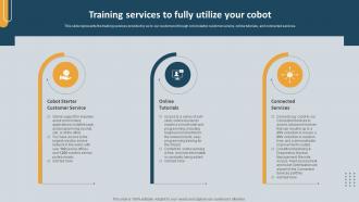 Training Services To Fully Utilize Your Cobot Cobots Enhancing Efficiency And Quality