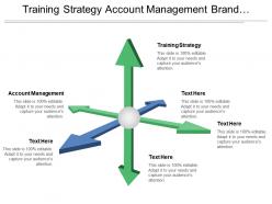 Training Strategy Account Management Brand Management Customer Service Management