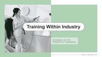 Training Within Industry Powerpoint Ppt Template Bundles