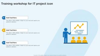 Training Workshop For IT Project Icon