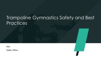 Trampoline Gymnastics Safety And Best Practices PPT PowerPoint AT