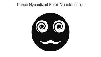 Trance Hypnotized Emoji Monotone Icon In Powerpoint Pptx Png And Editable Eps Format