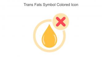 Trans Fats Symbol Colored Icon In Powerpoint Pptx Png And Editable Eps Format